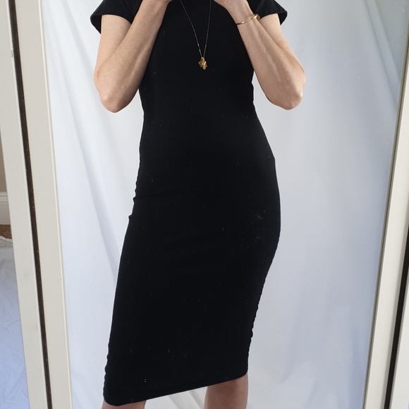 Cotton On black crew neck t shirt maxidress size S - Picture 7 of 12